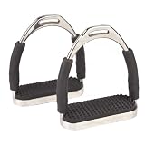 Flex Stainless English Saddle Stirrups