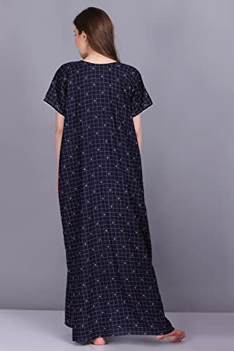 Image of Women's Alpine Mix Print Maxi Nightgown
