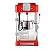 Pop Pup Popcorn Machine - 2.5oz Popper with Stainless-Steel Kettle, Serving Tray, Warming Light and Accessories by Great Northern Popcorn (Red)