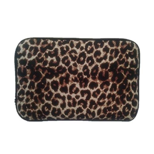 Capa de Notebook de 15,6 Polegadas Preta Estampada (Preta Bolinha Branca)