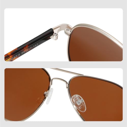 Lunettes de soleil polarisées de conduite pour homme protégeant des reflets - 4