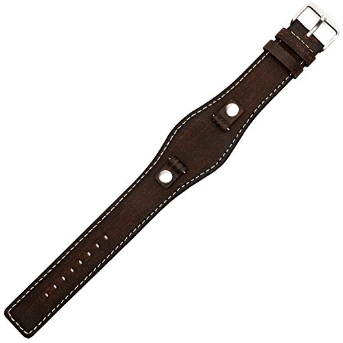 Preisvergleich Produktbild Fossil Uhrenarmband 10mm Leder Braun - JR-8130 / LB-JR8130 / JR 8130