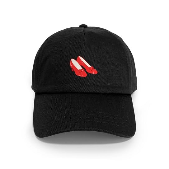 CafePress Wizard of Oz Ruby Slippers Unique Adjustable Baseball Hat Black