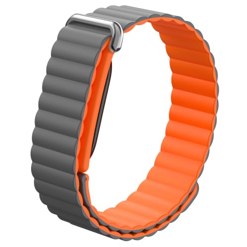 FINTIE(�t�B���e�B�[) �}�O�l�b�g���V���R���X�|�[�c�o���h Google Fitbit Air�Ή� | �\�t�g�V���R���\�����[�v�A���͂ȃ}�O�l�b�g�A�����N�C�b�N���b�N�A���߉\�ȃX�g���b�v�����p���X�g�o���h�A�h��&�h���B