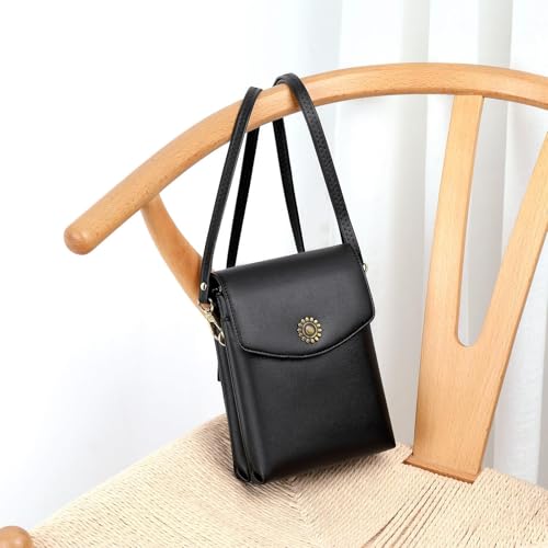 Image of Peacocktion Small Crossbody Bags for Women Travel Cell Phone Purse RFID Wallet Purses with Adjustable Strap Trendy