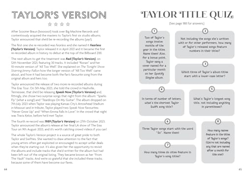 The Taylor Swift Activity Book: The SUNDAY TIMES BESTSELLING activity book full of quizzes, puzzles and trivia on the global superstar of the Eras tour - Image 8