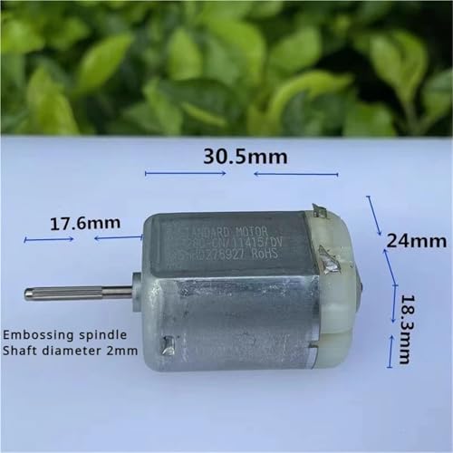 Moteur CC silencieux 6V-12V à faible consommation pour robot et machine