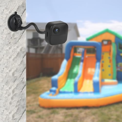 Image of UYODM 2Pack Suction Cup Mount Holder Compatible with Blink 4 (4th Gen) /Blink XT3 /Blink XT2 /XT,Blink Mini,9inch Flexible Long Gooseneck Arm,Attach Your Blink Camera Wherever You Like