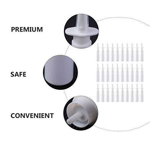 200 Pz Flaconi Spray Nasali Vuoti 50 Ml Spray Naso...