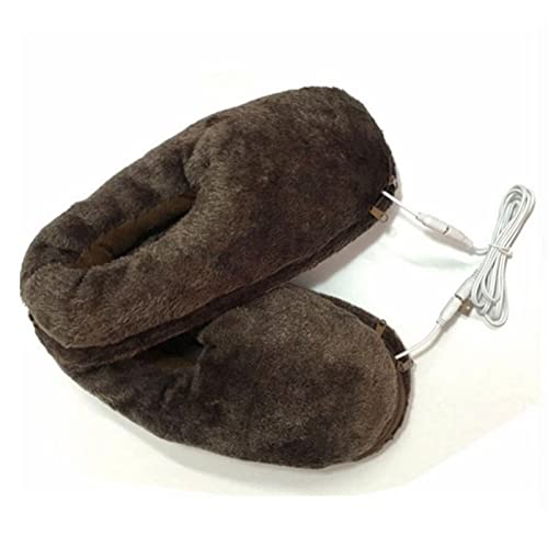 Semelles chauffantes amovibles et chauffe-pieds USB lavable à massage - 5