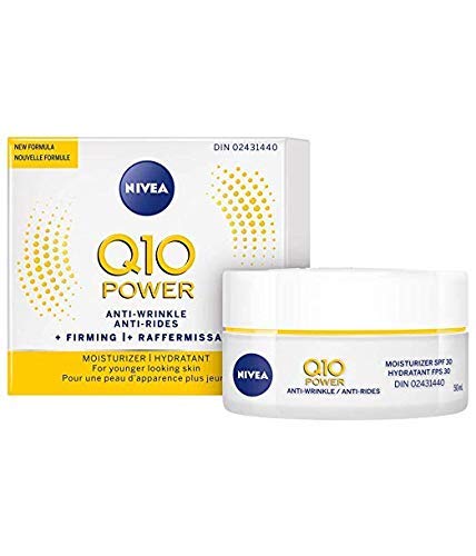 NIVEA Q10 Plus Anti-Wrinkle with SPF 15 Day Care Cream 50 ml (1.69 oz) - Pack of 2