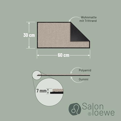 Tapis anti-salissures paillasson sable pour entrée maison - 4