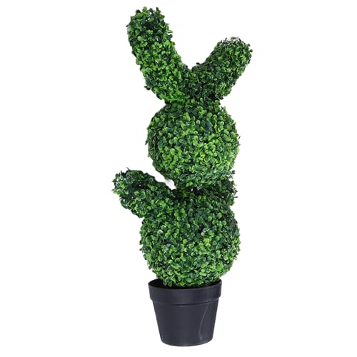 Árbol artificial de conejo de 90cm con luces para solucionar la decoración rápida de terrazas 3