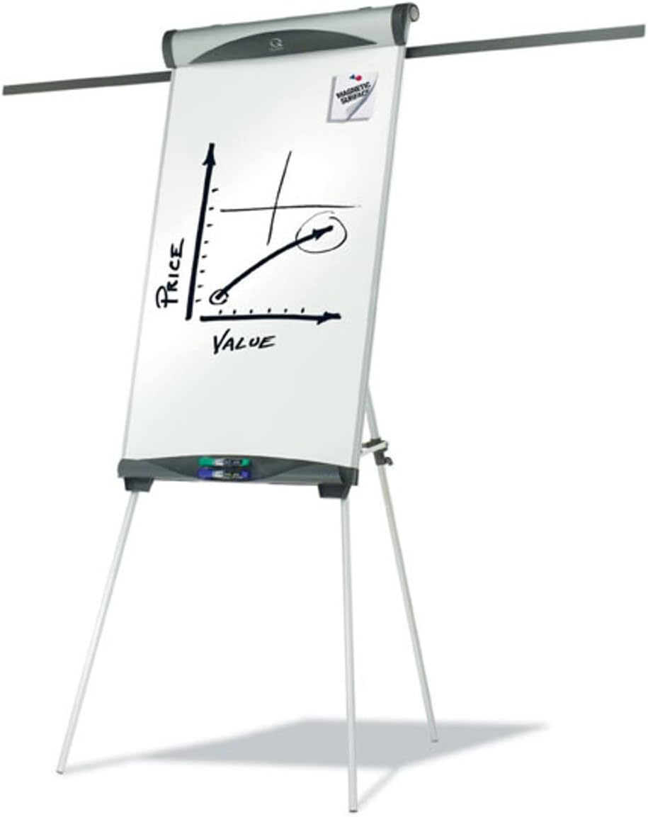 Quartet Euro Magnetic Dry Erase Presentation Easel, 27 x 39 Inches (EU500E)
