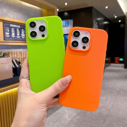 Coque antichoc pour iPhone 12 Pro en silicone souple rouge contre les rayures