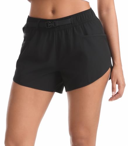 Rrosseyz Women’s Hiking Shorts with Pockets Quick Dry Stretch Workout Shorts for Outdoor Casual and Travel4