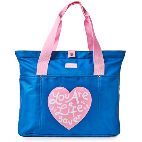 Nurse is Love Bolso Mujer Grande con Asas para Enfermera - Bolsos Tote Bag Multiples Bolsillos Para una | Organizador, Guarda Tijeras Enfermeria, Regalos, Tcae Accesorios Nurse is Love Bolso Mujer Grande con Asas para Enfermera - Bolsos Tote Bag Multiples Bolsillos Para una | Organizador, Guarda Tijeras Enfermeria, Regalos, Tcae Accesorios