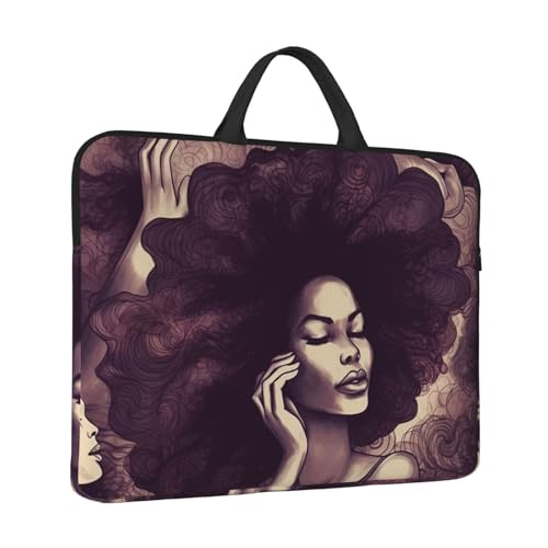 Funda para portátil negra resistente al agua 14 pulgadas miniatura 1