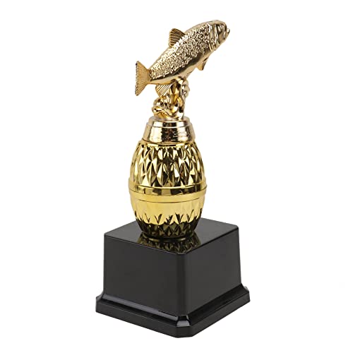 jojofuny 3 peças troféus pesca crianças ornamento de mesa saco de decoração de plástico adultos prêm