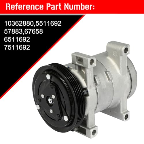 Image of AC Compressor 2002-2005 Fit for Saab 9-2X for Subaru Impreza 2.0L 2.5L