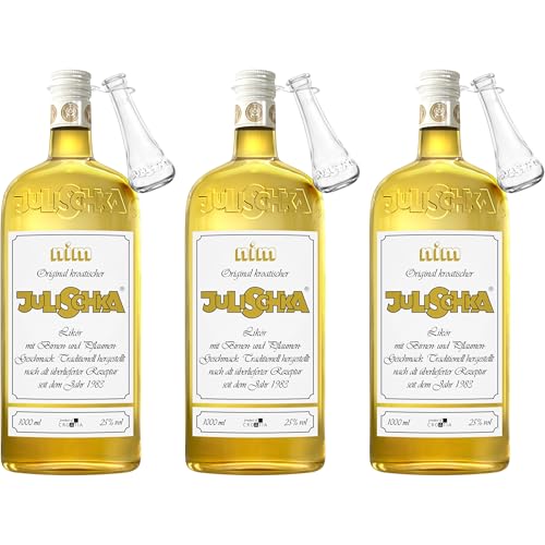 Nimco Julischka Likör Spirituose Kroatien inkl. FeinWert E-Book (3 x 1.0 l)