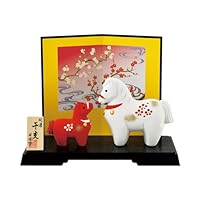 Amazon.co.jp: 昭峰 2026年(令和8年) 干支の置物 馬 うま 午年(うま年