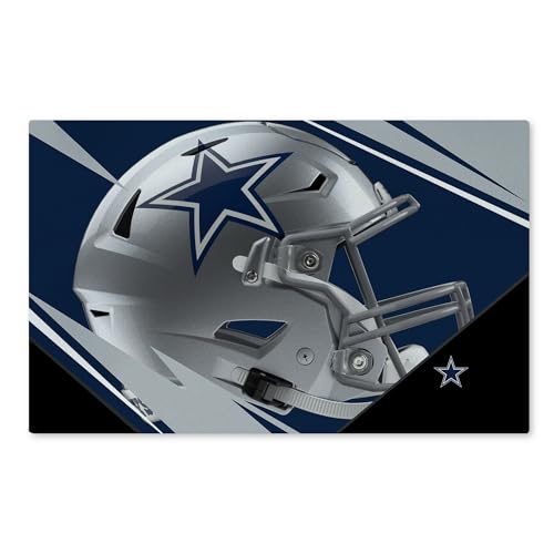 Northwest The Company NFL Washable Rug 20 x 32 Shredder Team Colors (20 X 32 Dallas Cowboys)