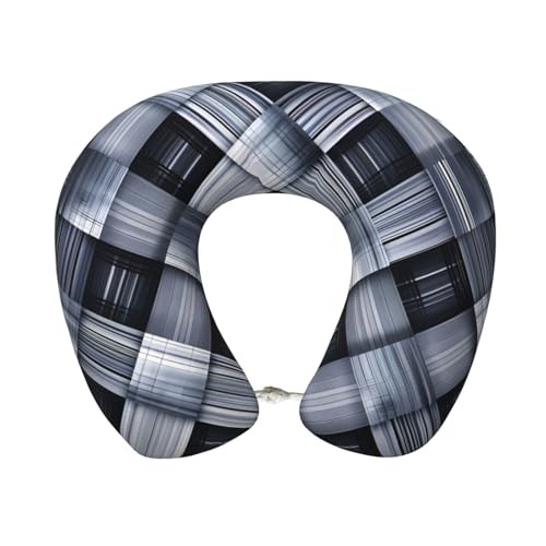 Almohada espuma viscoelástica tamaño viaje U cervical miniatura 1