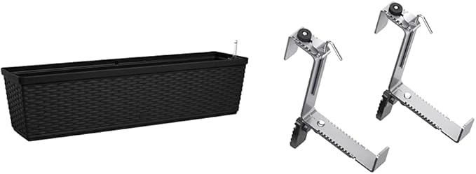 Emsa 515025 Blumenkasten für den Balkon, Länge 75 cm