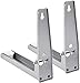 Soporte de Microondas de Acero Inoxidable Cocina de Acero Inoxidable Ajustable de...