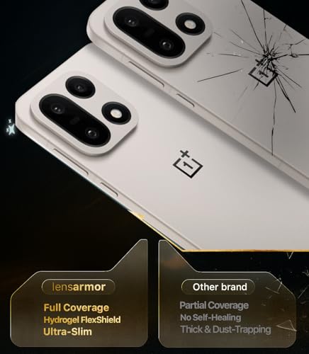 Image of Lensarmor Compatible with OnePlus 15 Back Membrane Protector (1 Pack) - Premium Matte Skin Film, Scratch Resistant, Bubble-Free Application & Case-Friendly Design