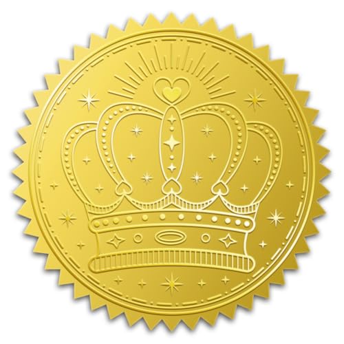 Autocollants feuille d'or WADORN pour sublimer vos cartes de vœux et cadeaux