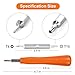 Screwdriver for Doorbell Screwdriver Replacement with WiFi Password Reset and Battery Change, Fits for All Video Doorbell Models (Orange), CTYUKHS