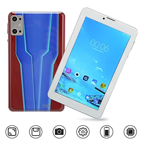 Tablet PC, 5MP Frontal 8MP Traseiro 7in Tablet MT6592 8 Core CPU US Plug 100-240V para Android 10 pa
