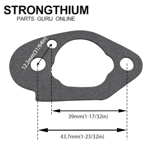 Strongthium Rasenmäher Vergaser Dichtungssatz für Honda GCV160 GCV190 GC160 GC190 GCV135 GSV190– passend für HRX217 HRR216 HRS216 HRR216 HRZ216 Hochdruckreiniger