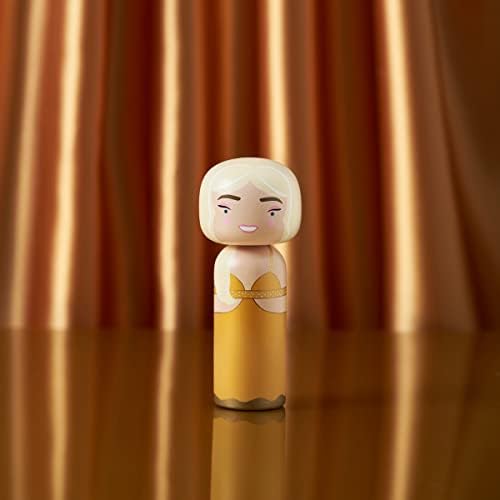 Lucie Kaas Kokeshi Collectible Wooden Figurine- Claudia Schiffer image 4