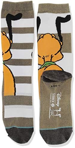Stance Big Boys Disney Crew Socks, Gray, LARGE