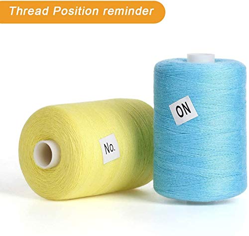 Set Filo Per Cucire 24 ColorI - Poliestere, 914 Metri Per Spolette, Per Macchina E Cucito A Mano - Foto 8