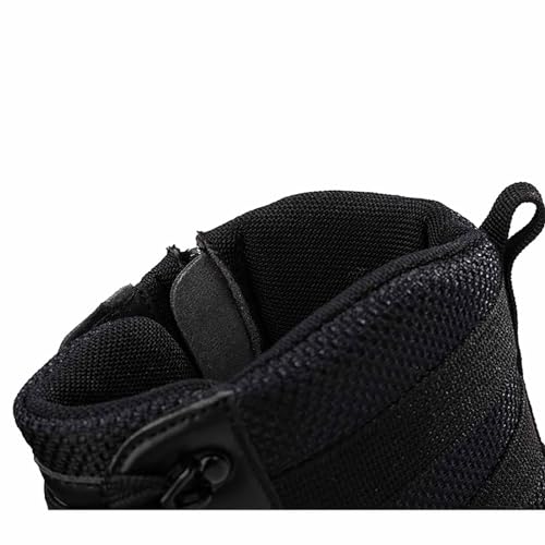 Men's Combat Boots, Side Zipper Desert Jungle Boots, Tactical Hiking Boots for Men, Waterproof Work Boots, Work Boots for Men, Army Work Boots, Outdoor Motorcycle Boots4