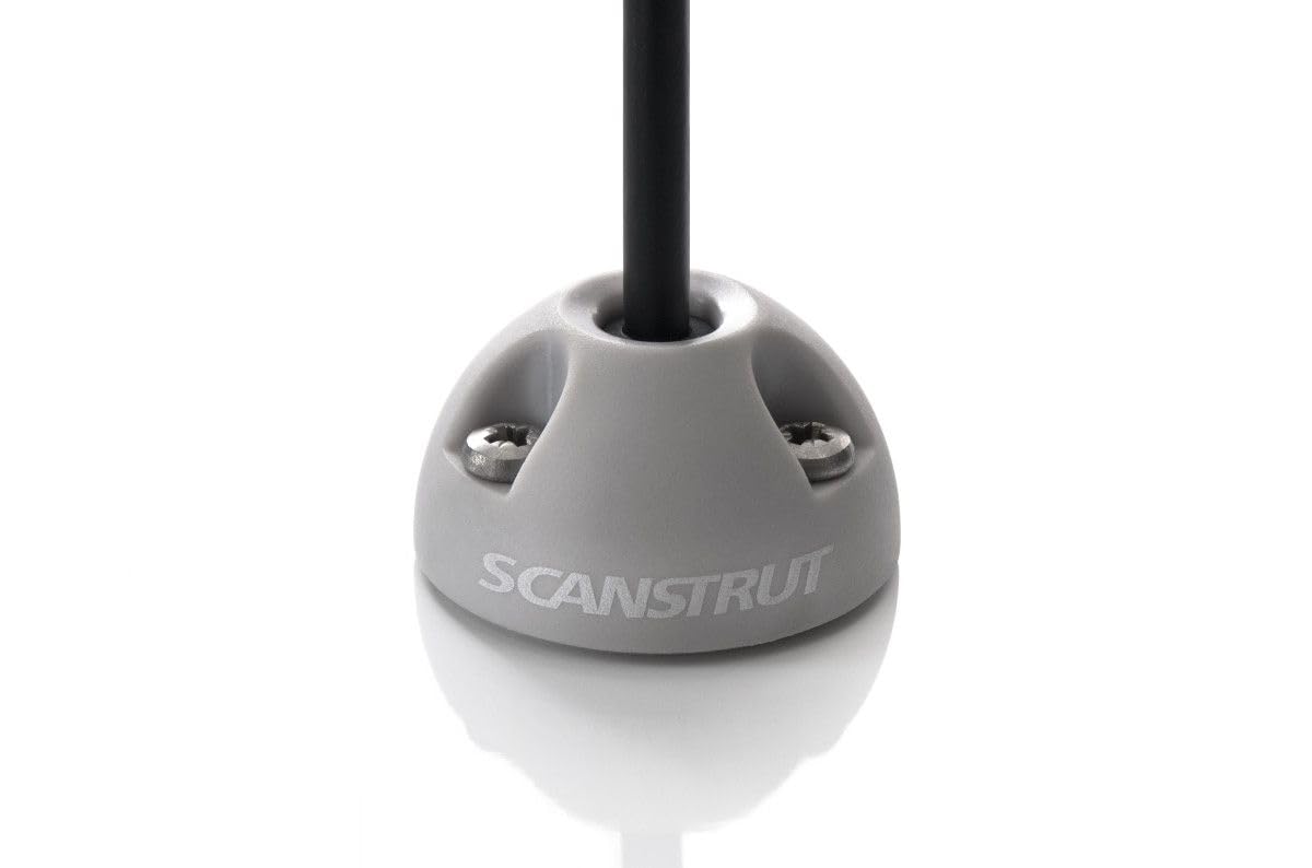 Scanstrut DS6-P Vertical Cable Seal - IP68 Waterproof Gland for 2-6mm Cables, Grey, No Size
