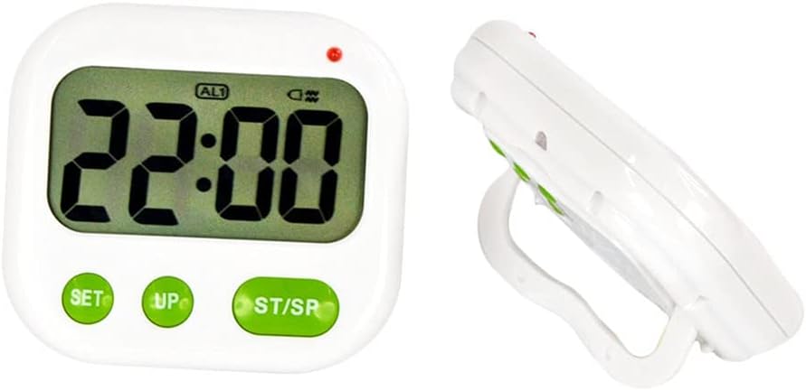 LCD Digital Timer Alarm Clock Countdown 24 Hours Kitchen