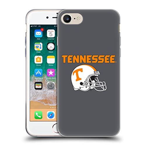 Head Case Designs Officially Licensed University of Tennessee UTK Helmet Logotype Soft Gel Case Compatible with Apple iPhone 7/8 / SE 2020 & 2022