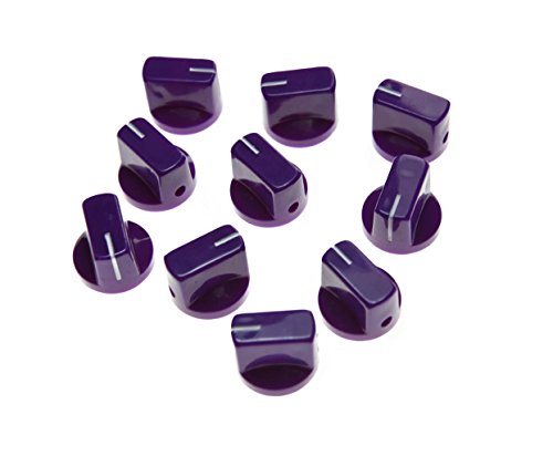Bouton pointeur Kaish violet pour réparer un ampli de guitare ou une pédale défectueuse