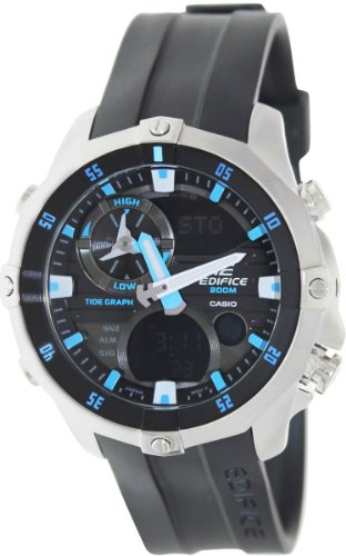 Buy Casio Edifice Analog-Digital Black Dial Men's Watch - EMA-100-1AVDF(EX103)  at Amazon.in