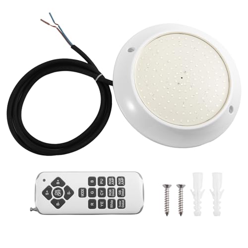 Lampe de piscine LED RVB 12W Bluetooth avec éclairage extérieur étanche