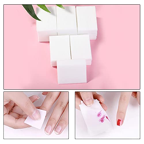 1000Pcs Nail Cotton Pads,1Pcs Push Down Pump Dispenser Bottle For Nail Alcohol Polish Removal,Nail Wipes,Lint Free Wipes For Acrylic Nails,Gel Residue Wipe Off Solution For Nails #TOP2