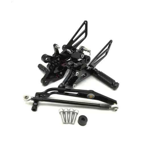 Repose-pieds réglables moto YZF R6 pour commandes arrière de 2006 à 2016
