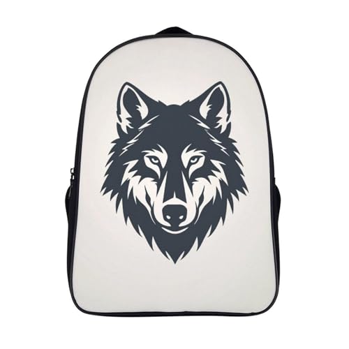 Sac à dos bébé Woolf double compartiment adapté pour bouteille et lunchbag