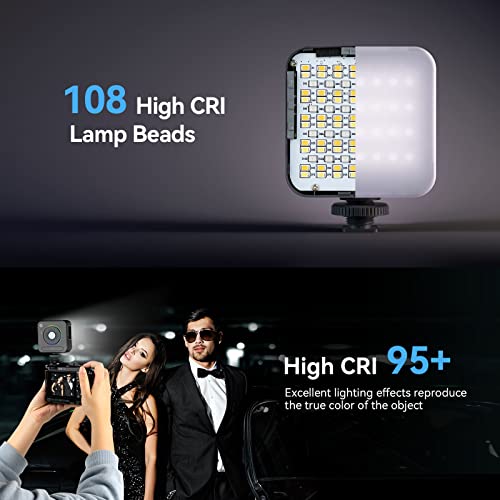 SmallRig P108 Mini RGB LED Video Light, Portable Camera Lights - image 2