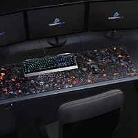 TITANWOLF Übergröße Mauspad Gaming Titanwolf 1200x400mm, XXXL Mousepad groß mit Motiv, Tischunterlage Large Size, verbessert Präzision und Geschwindigkeit – Ansicht 6